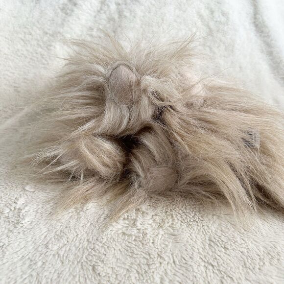 Aurora Purely Luxe Afghan Hound Dog Plush 10" Beige Tan Stuffed Animal Realistic - Picture 4 of 7